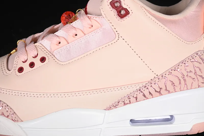 All categories Air Jordan Jordan series basketball shoes Air Jordan 3 P version Air Jordan 3 "Valentine's Day" AJ3 Joe 3 Valentine's Day limited edition HJ0178-600